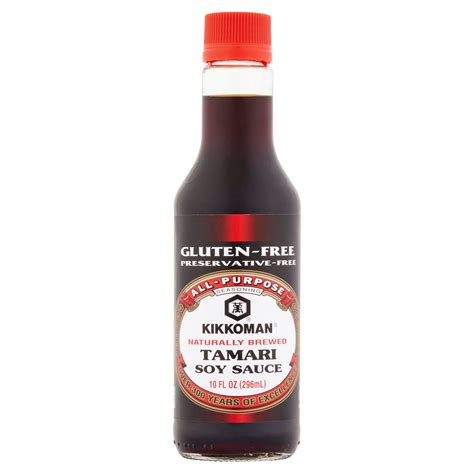 Kikkoman Tamari Soy Sauce 10 Fl Oz 6 Pack