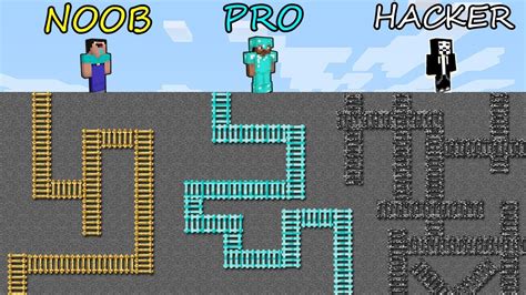 Chaque amateur de cinéma doit maze: Minecraft Battle: NOOB vs PRO vs HACKER: SECRET MAZE OF ...