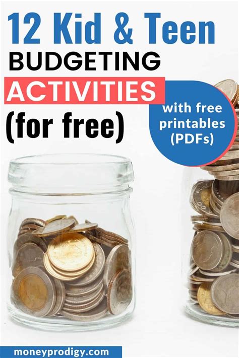 12 Fun Budgeting Activities Pdfs For Students Kids And Teens