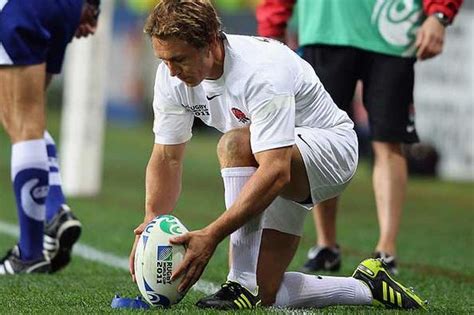 Rugby World Cup 2011 Jonny Wilkinson Faces Kick Off With Toby Flood