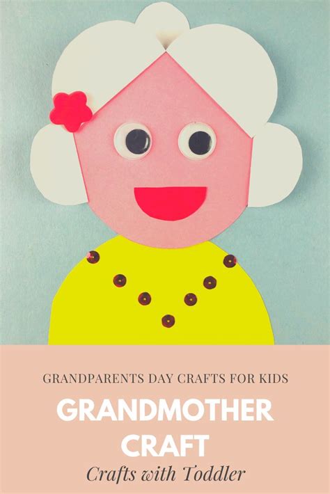 Grandmother Craft For Kids 👵🏻 Crafts With Toddler Grandparents Day