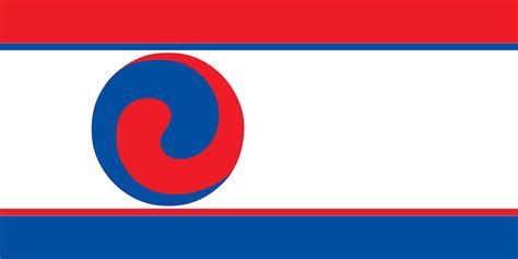 Flag For A Democratic North Korea Vexillology