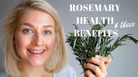 Best Health Benefits Of Rosemary Herb And How To Use It Youtube