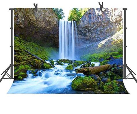 7x5ft Pretty Natural Waterfall Photography Backdrop Studio Photo Props