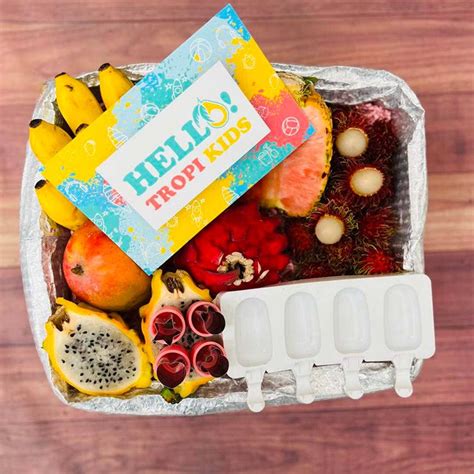 Tropikids Fruit Activity Box Tropical Fruit Box