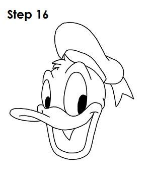 31 donald duck line drawing. How to Draw Donald Duck | Donald duck drawing, Disney ...