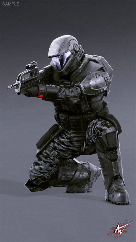 Artstation Halo 2 Odst Hd Abimael Salazar In 2022 Halo Armor