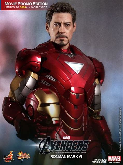 Images of the action figure of hot toys and also images of marvel iron man protocols were used for modeling. The Plastic League: The Avengers: Iron Man Mark VI ...