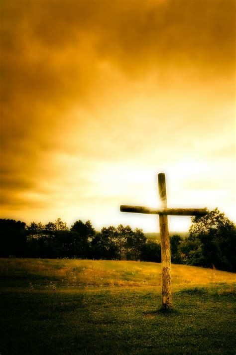 Free Stock Photo Of Christian Cross Sunset