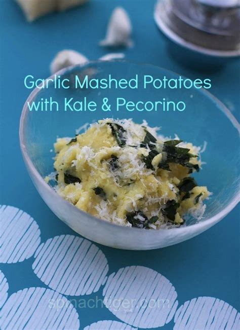Kale Garlic Mashed Potatoes With Pecorino Cheese Recipe Garlic