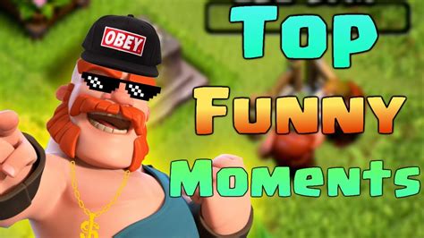 Top Coc Funny Moments Glitches Fails And Trolls Compilation Clash Of Clans Funny Video Youtube