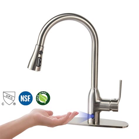 pull out rotatable kitchen tap black livingbasics