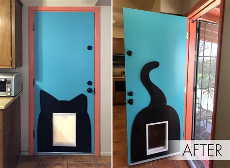 Posted on october 1, 2011 by dino. DIY Cat Door Catification Makeover • hauspanther
