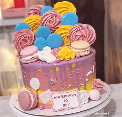 красивые детские торты на день рождения девочке 9 лет