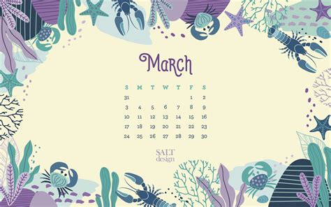 March 2021 Calendar Aesthetic Wallpaper Michele Tajariol