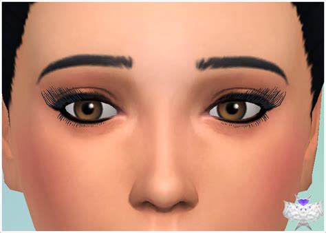 3d Eyelashes David Sims Eyelashes Sims 4 David Sims