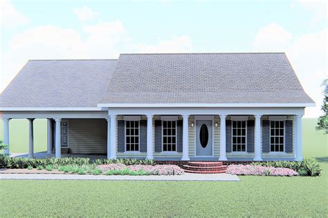 Cottage Style House Plan 2 Beds 15 Baths 1152 Sqft Plan 44 149