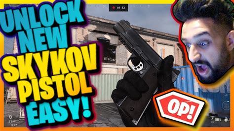Warzone How To Unlock New Sykov Pistol Fast And Easy Call Of Duty