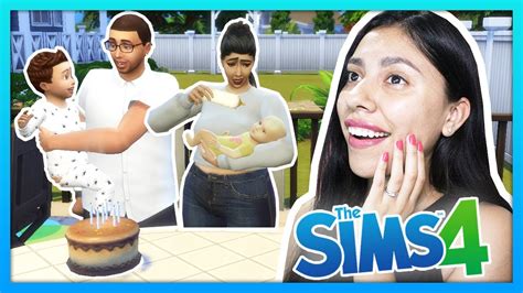 Meet Our New Daugther The Sims 4 My Sims Life Ep 30 Youtube