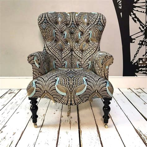 At etsy, we pride ourselves on our global community of sellers. Tamsin Peacock Armchair Made To Order | Etsy in 2020 ...