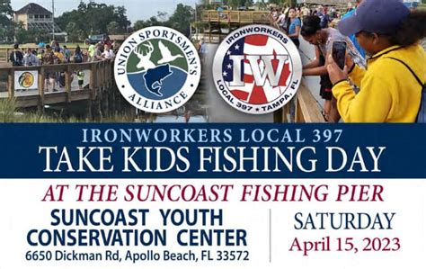 2023 Take Kids Fishing Day At Suncoast Fishing Pier Union Sportsmens