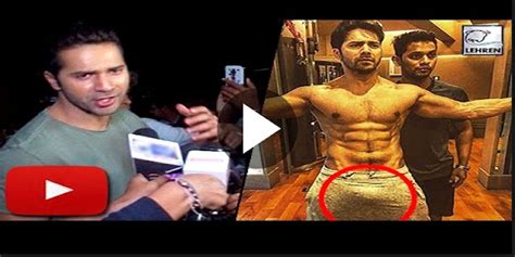 Varun Dhawan Reacts On His Boner PENIS Size Life With Bollywood