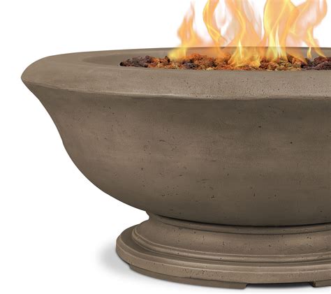 Real Flame Treviso Round Outdoor Gas Fire Pit