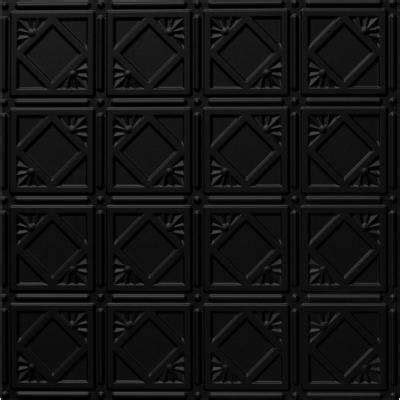 These ceiling tiles are very flexible so it makes for a very easy installation. Black - Drop Ceiling Tiles - Ceiling Tiles - The Home Depot