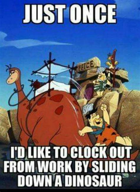 Flintstones Crazy As A Bag Of Hammers Funny Pictures Work Humor Humor