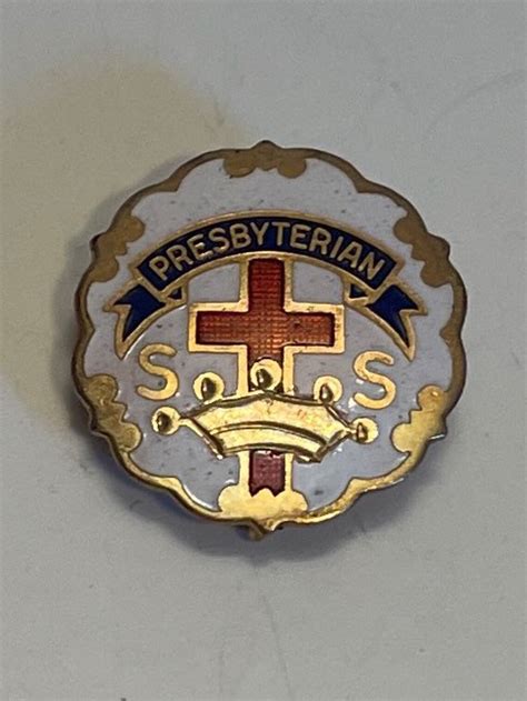 Vintage Presbyterian Sunday School Attendance Pin Lot 11 Etsy