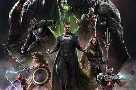 The Justice League Snyder Cut Gets Poster From Bosslogic