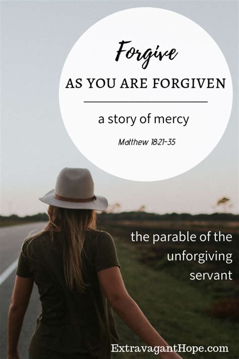 Forgive As You Are Forgiven 5 Extravagant Hope