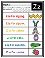 Alphabet Activities - Letter Z Centers Activities - Made By Teachers