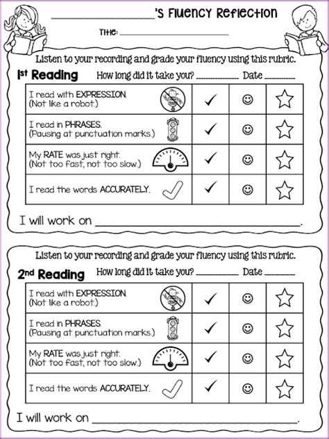 Reading Fluency Activities For 2nd Grade