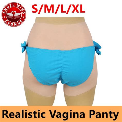 Silicone Realistic Vagina Pants Shemale Crossdresser Pussy Panties