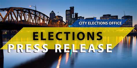 City Of Portland Files Official List Of Candidates For Primary Election Ballot