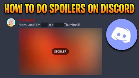 How To Do Spoilers On Discord Images And Text Youtube
