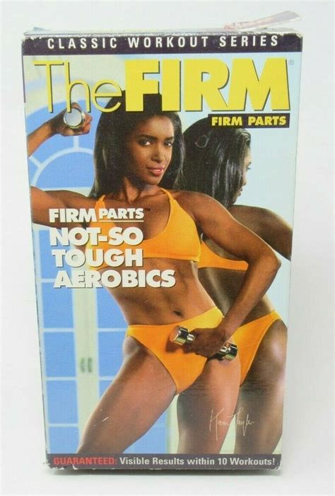 The Firm Firm Parts Not So Tough Aerobics Workout Vhs Video Karen Taylor Ebay In