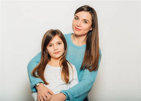 Little Girl With Her Mom Stock Image Image Of Natural 174235681