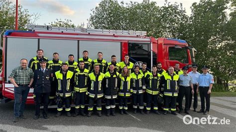 Feuerwehrleute aus Tännesberg meistern Leistungsprüfung mit Erfolg Onetz
