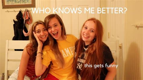 Who Is The Better Best Friend Emma Fullen Youtube