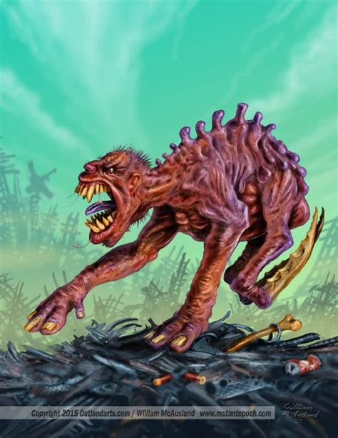 The Mutant Epoch Art From Creatures Of The Apocalypse