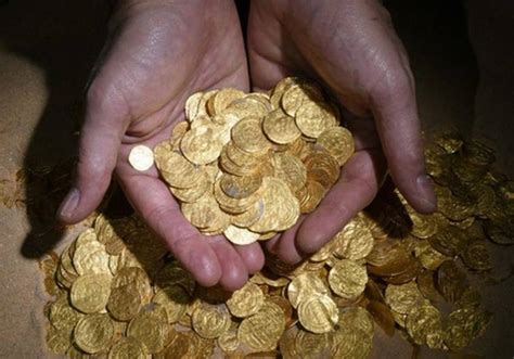 Divers Find Largest Golden Coin Hoard Ever Discovered In Israel