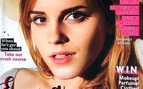 Emma Watson Updates Emma Watson Covers Girlfriend Australia Autumn