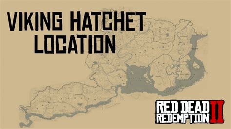 Red Dead Redemption 2 - Viking Hatchet Map Location RDR2. - YouTube
