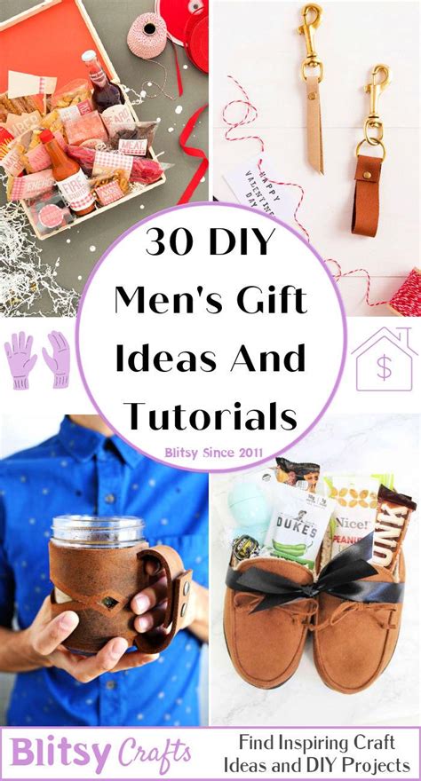 30 DIY Gifts For Men Handmade Gift Ideas For Him Blitsy