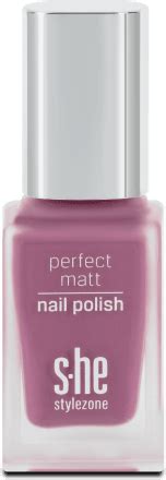 Matte nagel matte nagellacke nagellack trends. s-he colour&style Perfect Matt Nagellack, 10 ml | dm.at