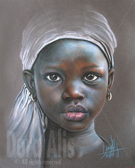 African Girl 100 By Dora Alis On Deviantart African Art African Art
