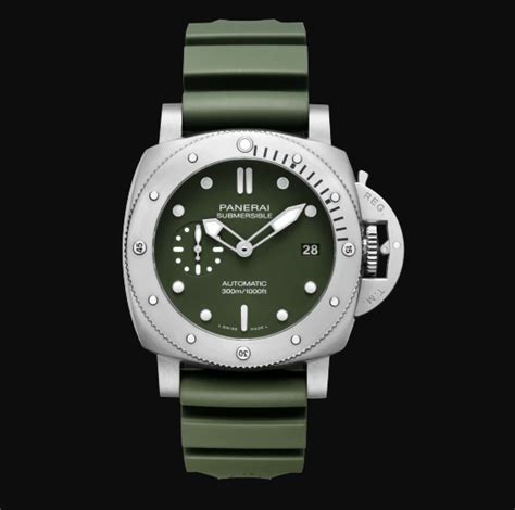 Panerais Limited Edition Dive Watch Now Comes In Military Green Maxim
