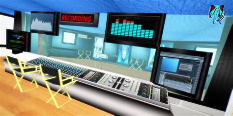 MMD Recording Studio Stage V2 + DL by XXSefa on DeviantArt